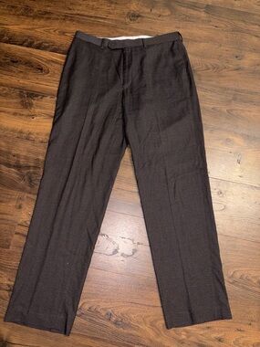 Ralph Lauren Men's Dark Brown Dress Pants